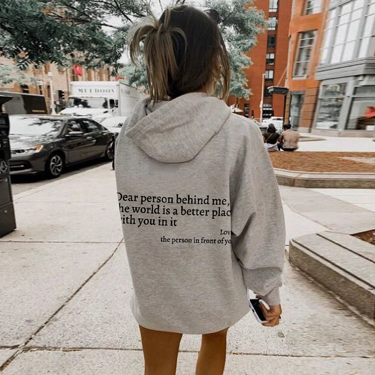 Dear Person Behind Me Sweatshirt VIP